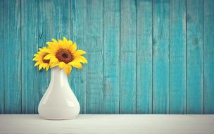 Sunflower Vase