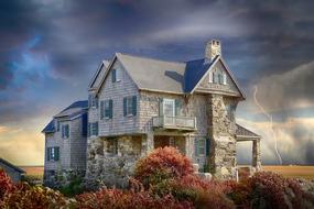 enchanting House Sky Storm