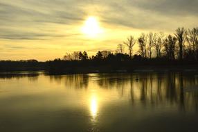 attractive River Landscape