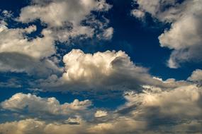 unusually beautiful Clouds White