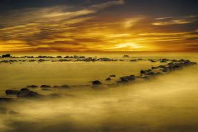 wonderful Beach Sunset