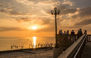 splendid landscape of Sunset in Florida