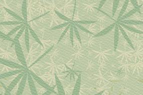 wallpaper with leaf silhouettes
