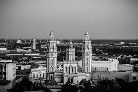 monochrome photo of Barranquilla Landscape