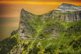 splendid Pyrenees Mountain