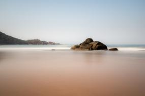 Landscape of Sea Water coast