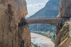 picturesque bridge in Malaga