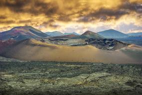 amazing Volcano Sky Landscape