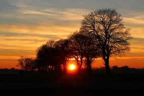 ravishing Sunset Evening Sky