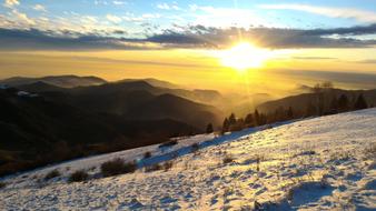 incredibly beautiful Sun Mountain Snow