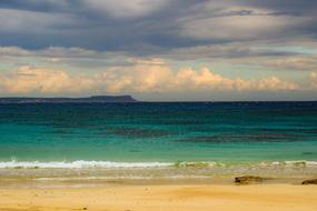 incredibly beautiful Beach horizont