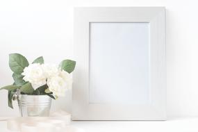 ravishing Picture Frame Canvas and flowers