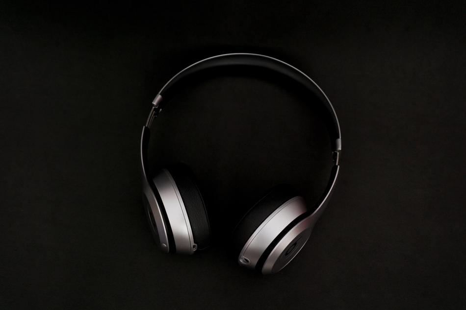 Headphones Music dark