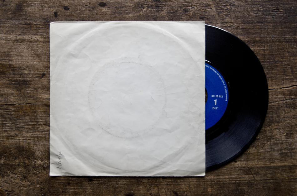 vinyl Record in paper package
