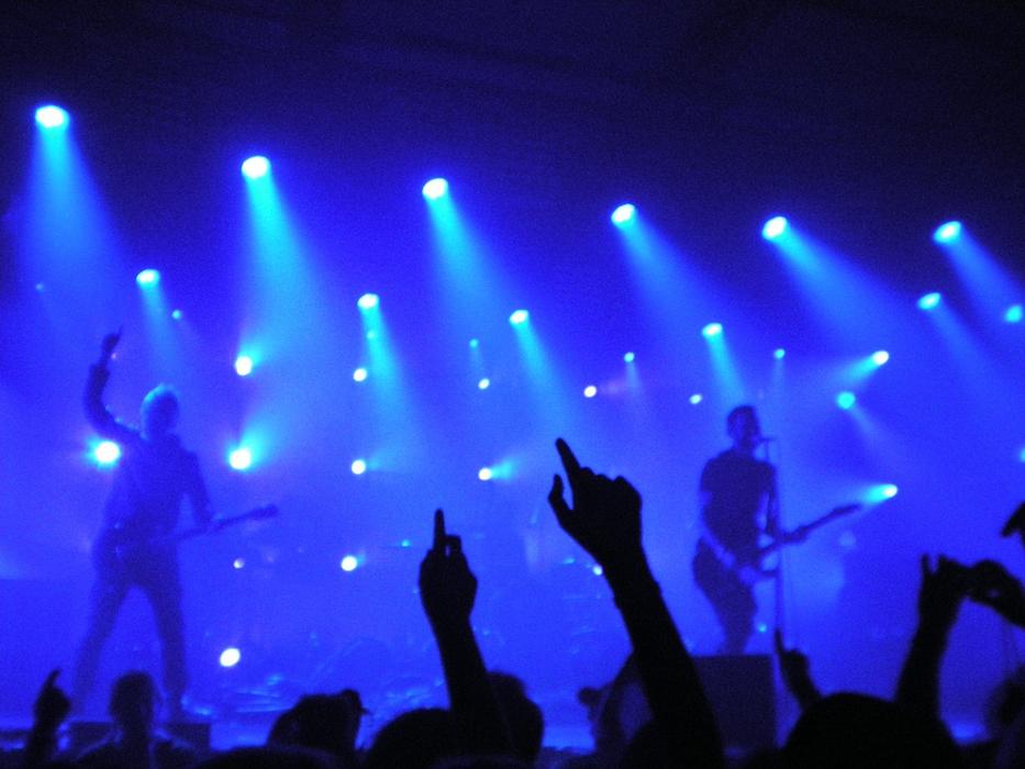 Concert Performance of Hard Rock
