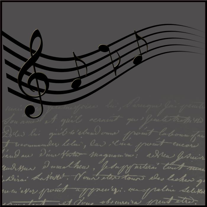 music texture as background