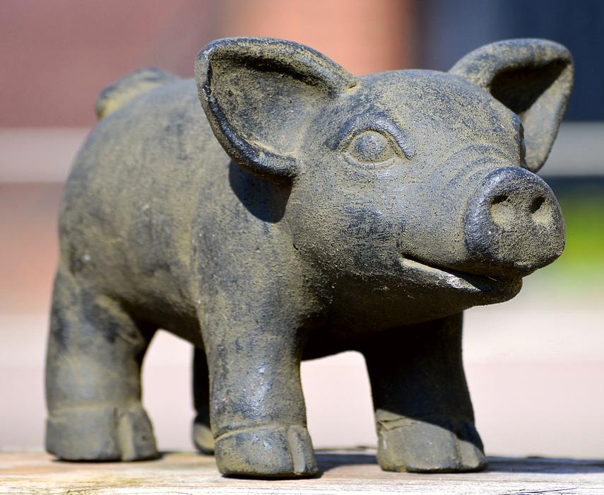 Sound Piglet statue