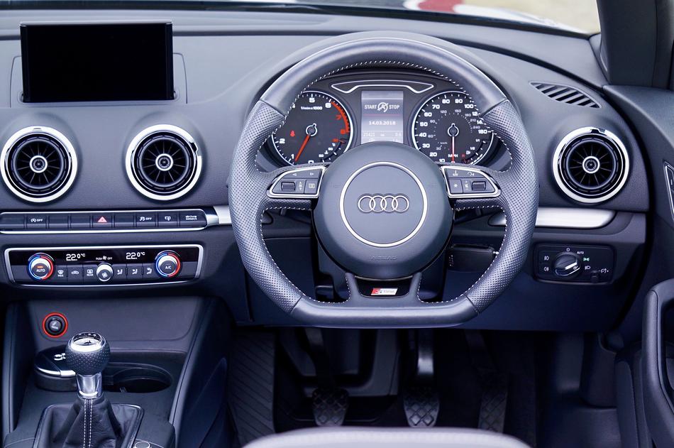 sensors on the car dashboard