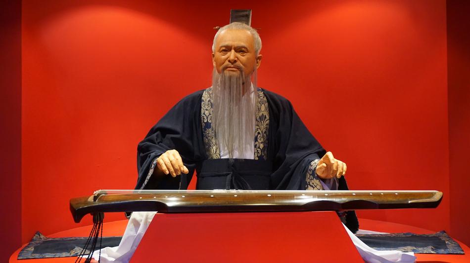 man in the image of the sage confucius