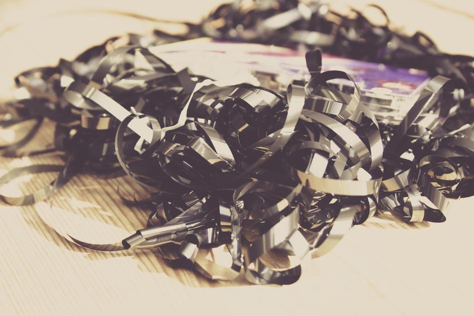 mixed cassette tape