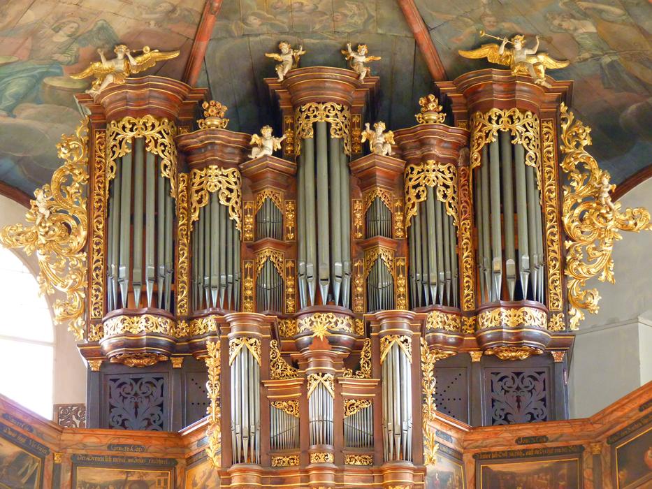 Organ Church gold