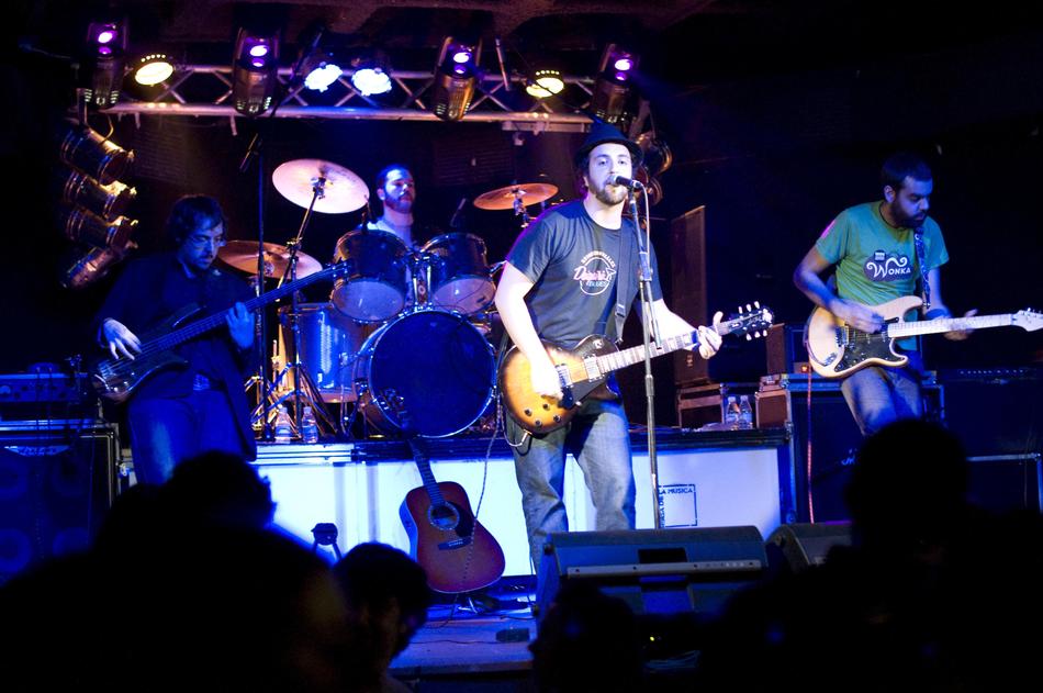 Music Band with Electric Guitar