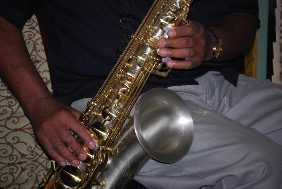 saxophone player