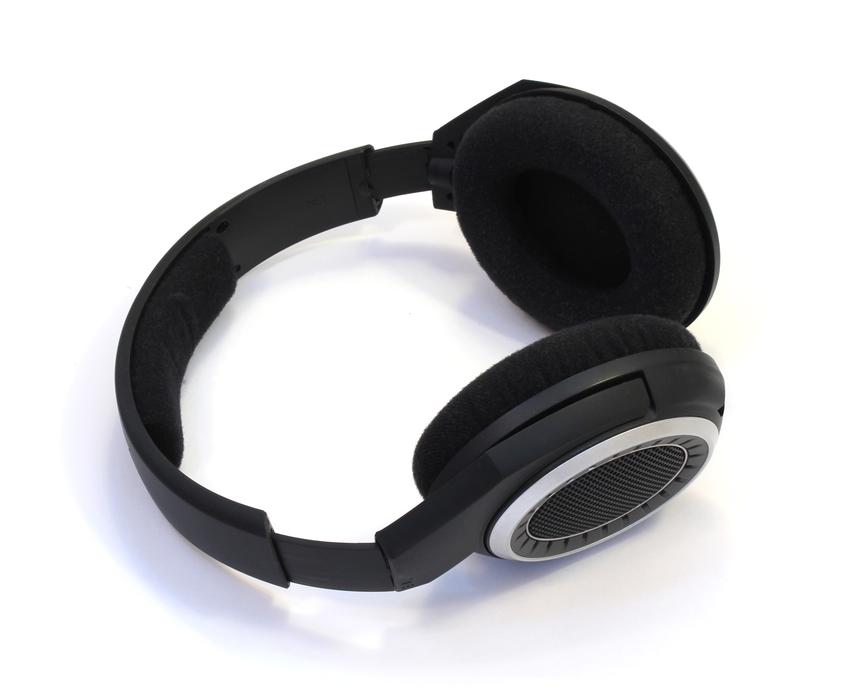 black Headsets Music