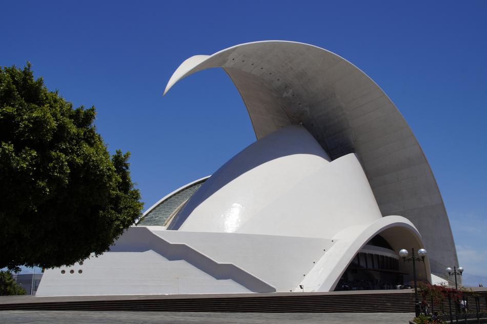 Music Hall with modern roof