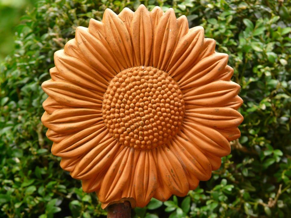 Sunflower Ceramic orange