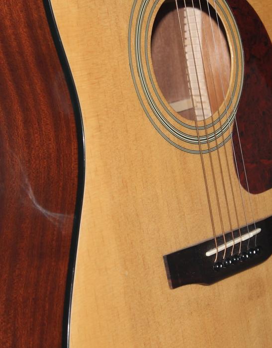 wooden acoustic