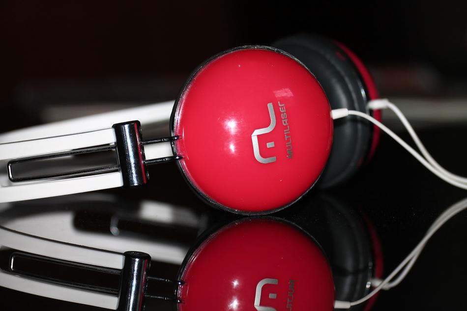 red Headphones Audio