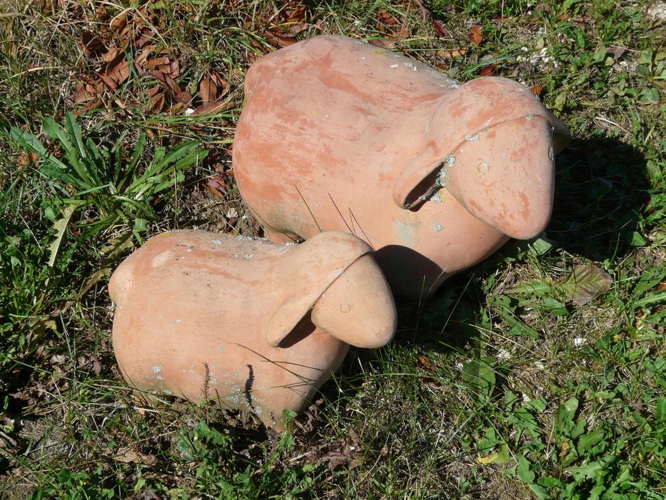 Sheeps Sound Clay Figures