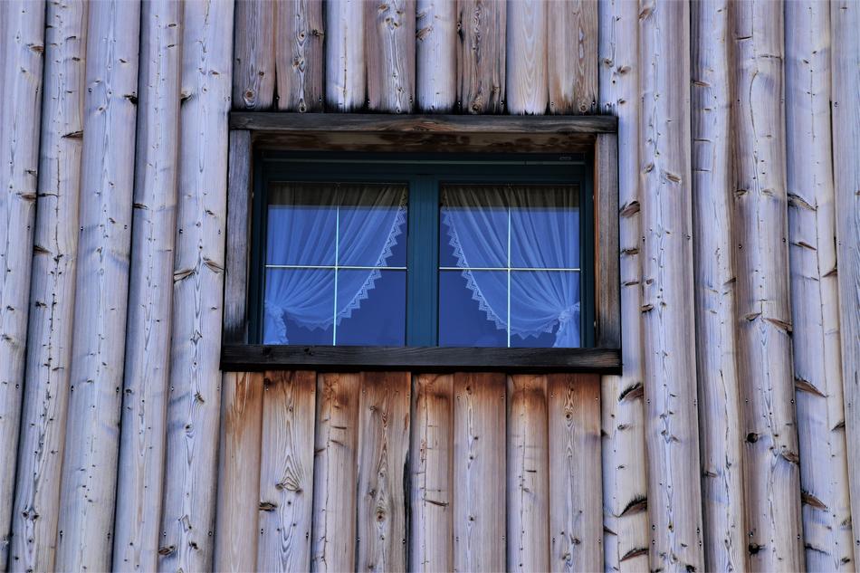 Wooden Window Alpine