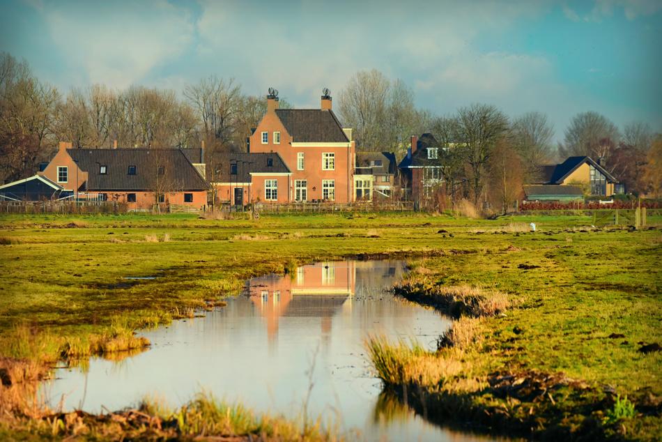estate in countryside