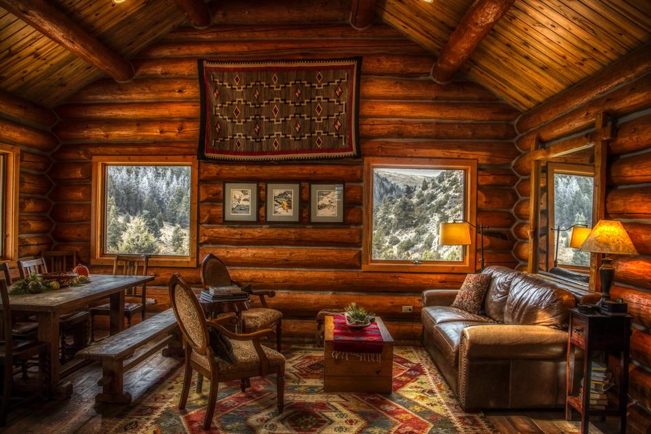 Log Cabin Inside