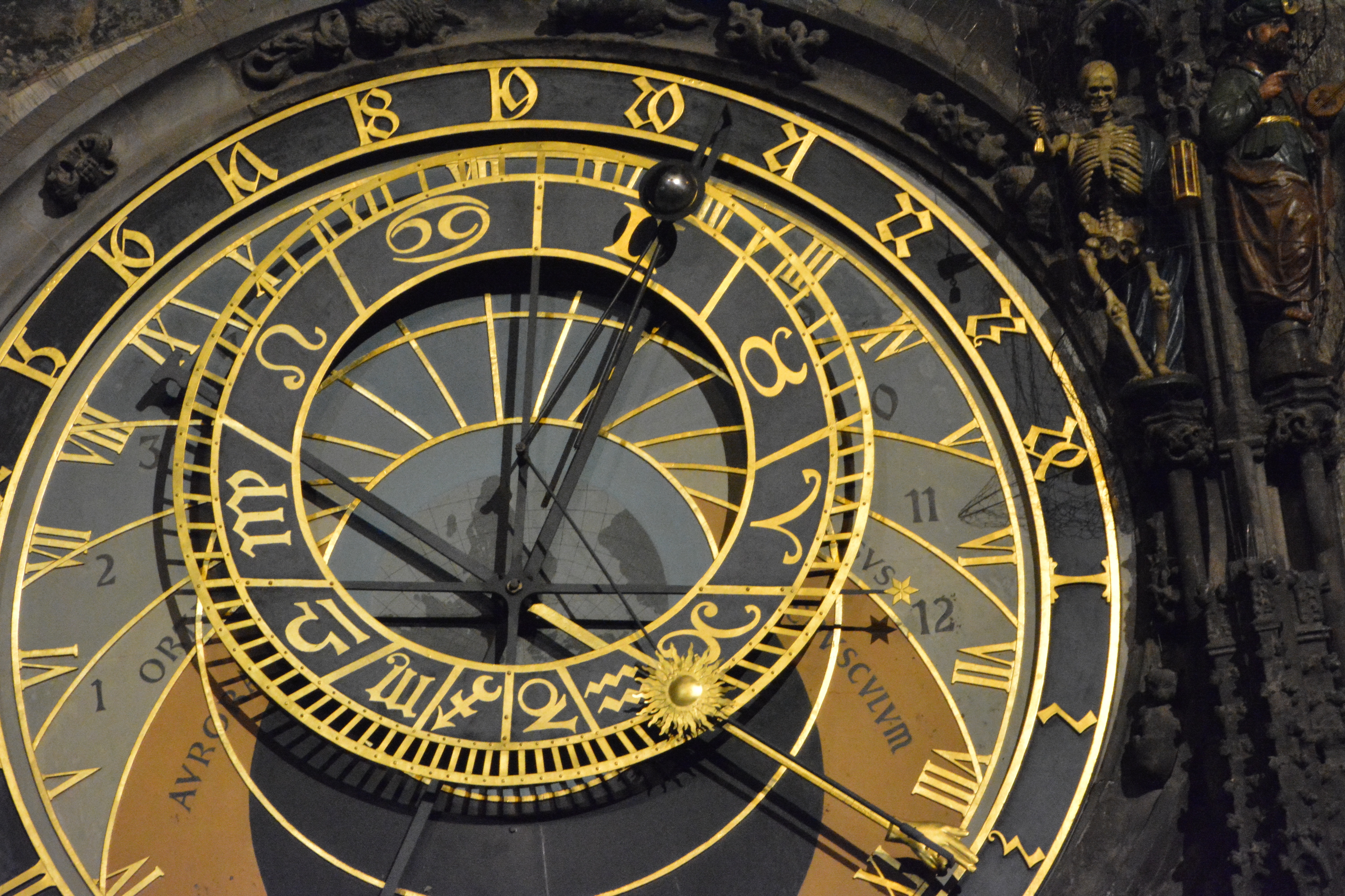 European Ancient Clock