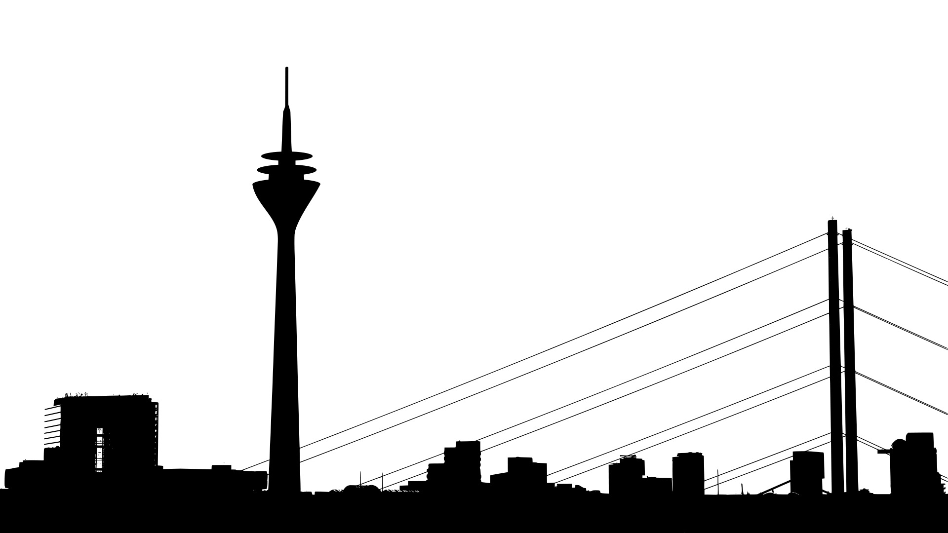 Düsseldorf skyline free image download
