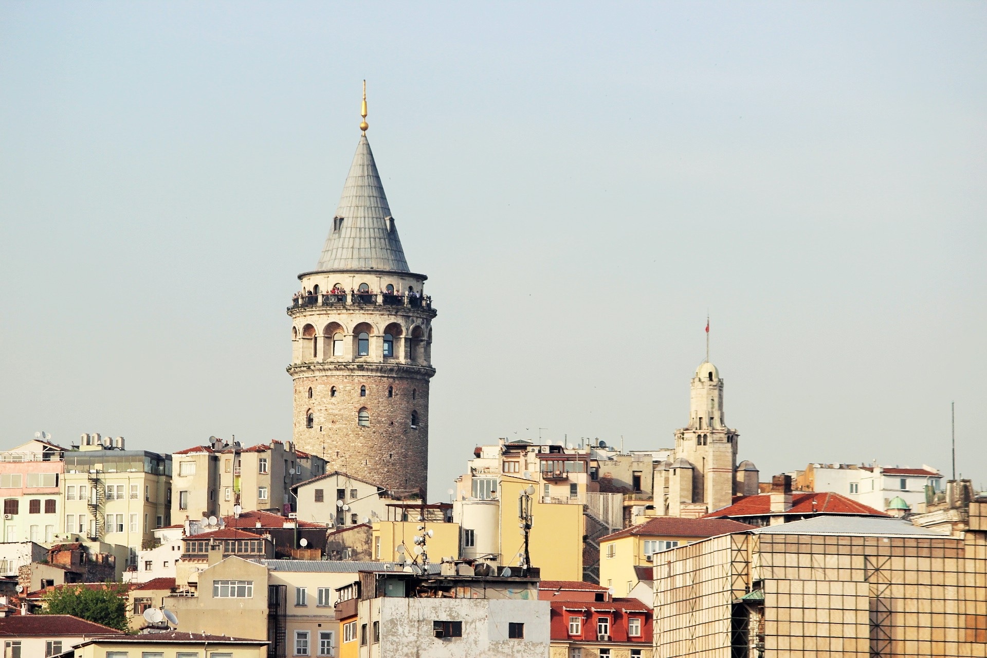 Турция Стамбул Галатская башня