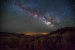 stars sky national park