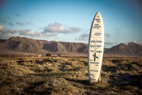 Surf statue Landscape