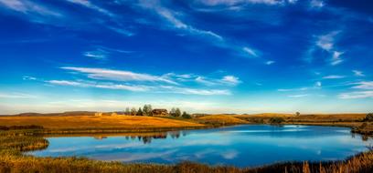 landscape of Silver Lake Reflections