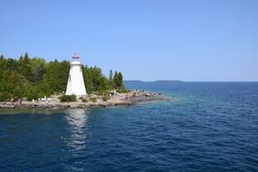 unusually beautiful Lighthouse Canada
