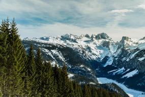 extraordinarily beautiful Mountains Winter
