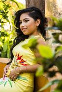 attractive Asian lady