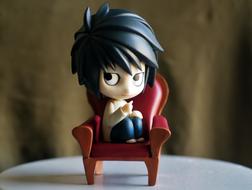 small death note character toy