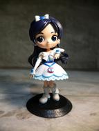 japanese anime as a doll figure