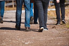 Walk Legs on a sunny day