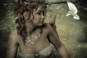 magic girl as fantasy