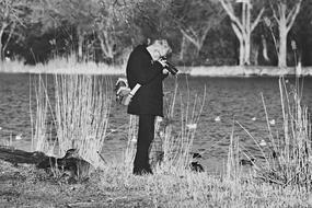 Man Photographer Standing